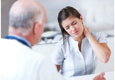 pregled zdravnika zaradi cervikalne osteohondroze