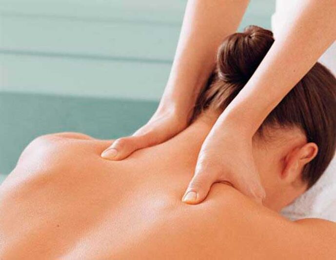masaža za bolečine v vratu