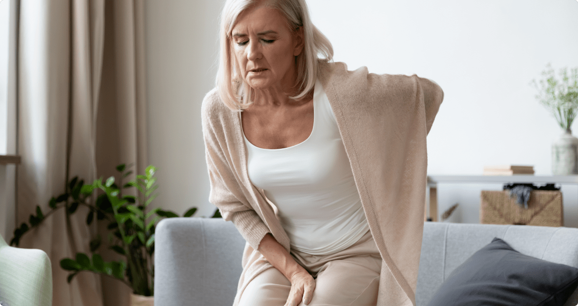 Bolečina pri osteohondrozi hrbtenice